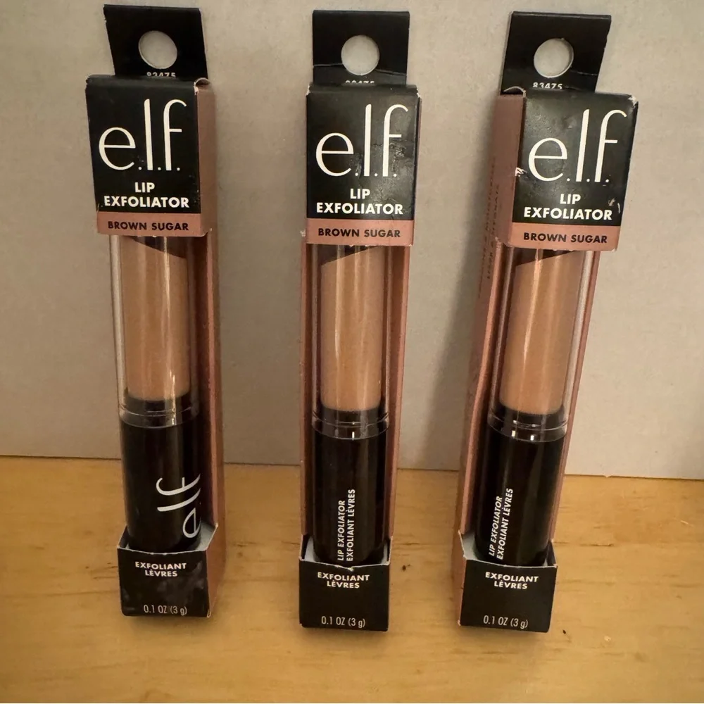 3 e.l.f. Lip Exfoliator, Brown Sugar, 0.1 oz